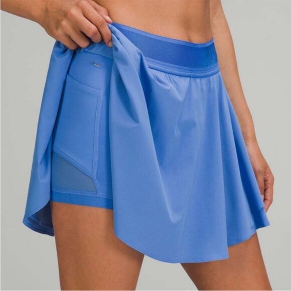 Lululemon Court Rival High-Rise Skirt *Long Blue Nile - Picture 2 of 11